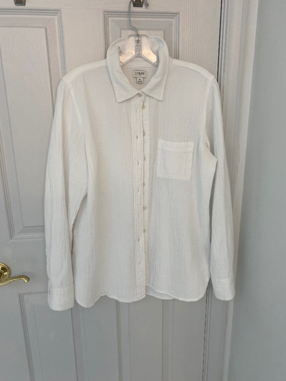 J Crew Gauze Blouse